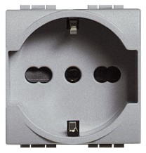 Presa Trivalente Bticino Light Tech 2 Moduli NT414016