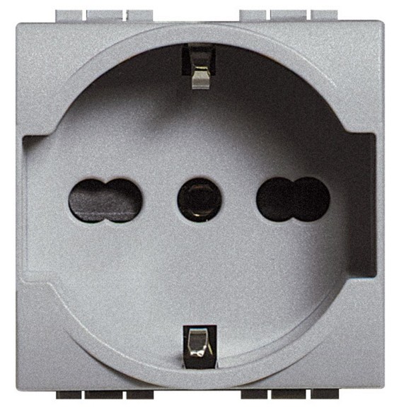 Presa Trivalente Bticino Light Tech 2 Moduli NT414016