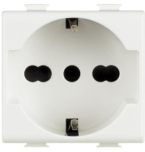 Presa Trivalente Bticino Matix Bianca 2 Moduli AM5440/16