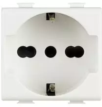 Presa Trivalente Bticino Matix Bianca 2 Moduli AM5440/16