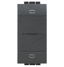 Pulsante wireless per tapparelle BTicino Living Light LN4027CWI