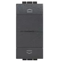 Pulsante wireless per tapparelle BTicino Living Light LN4027CWI