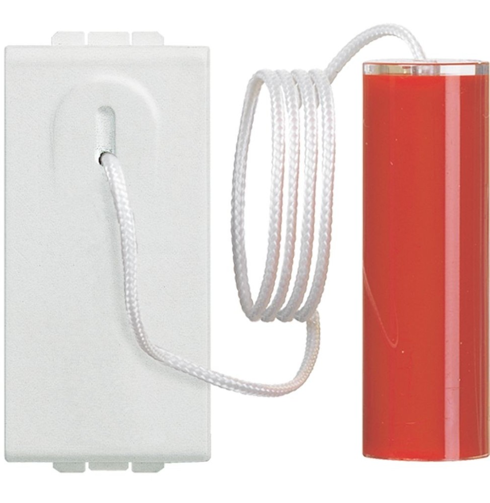 Pulsante a tirante unipolare 10A Bticino Light N4033