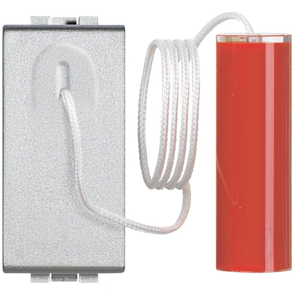 Pulsante a tirante unipolare 10A Bticino Light Tech NT4033