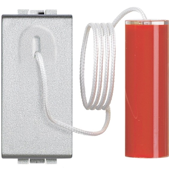 Pulsante a tirante unipolare 10A Bticino Light Tech NT4033