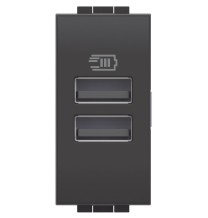 Caricatore USB Living International con due porte Tipo A L4191AA