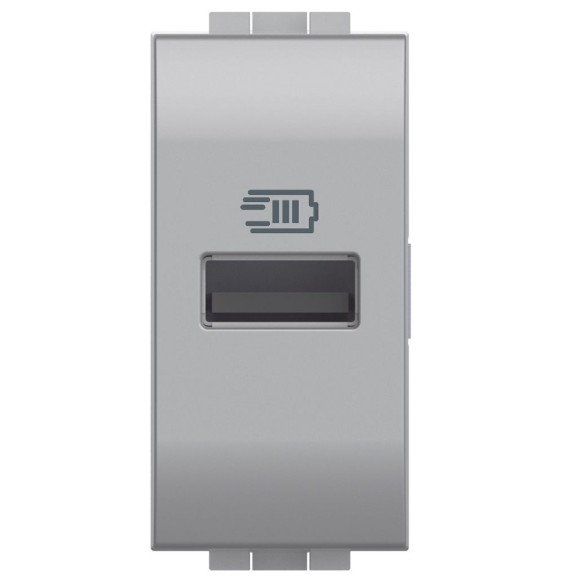 Caricatore USB con una porta Tipo A Bticino Light Tech NT4191A
