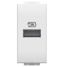 Caricatore USB con una porta Tipo A Bticino Light N4191A