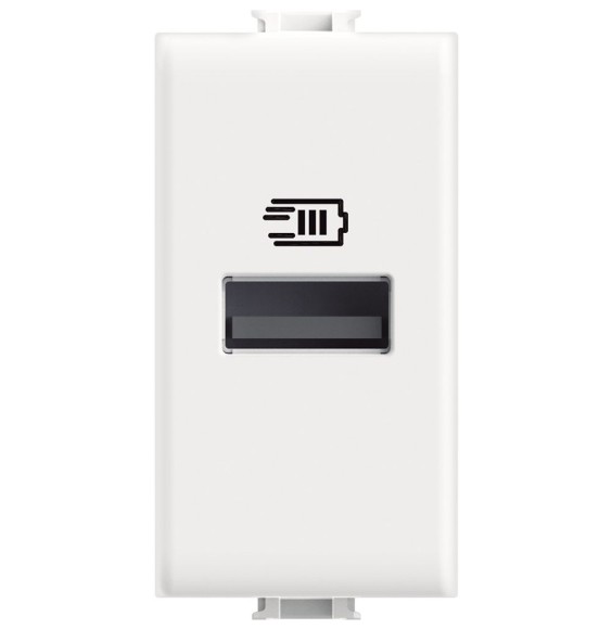 Caricatore USB con una porta Tipo A Bticino Matix AM4191A