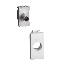 Presa TV coassiale passante -14 dB Bticino Light N4202P14N