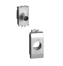 Presa TV coassiale passante -14 dB Bticino Light Tech NT4202P14N