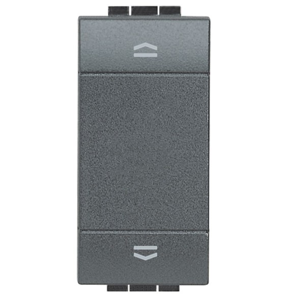 Doppio pulsante saliscendi interbloccato BTicino Living International L4037N