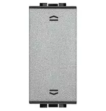 Doppio pulsante saliscendi interbloccato BTicino Light Tech NT4037N