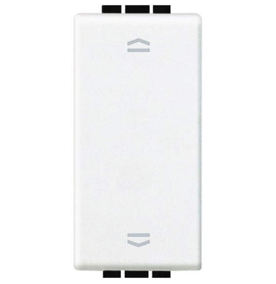 Doppio pulsante saliscendi interbloccato BTicino Light N4037N