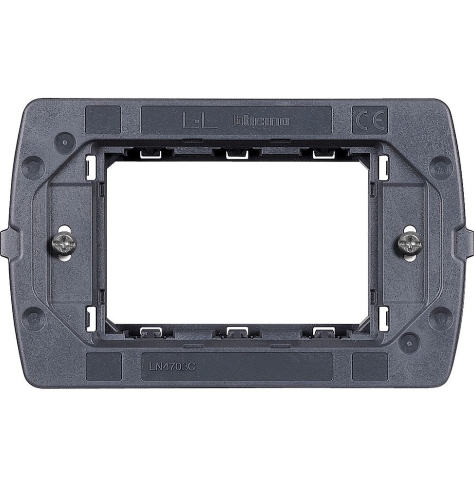 Supporto a tre Posti per serie Living Light Air Ticino LN4703C