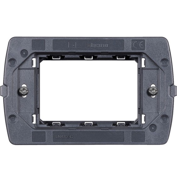 Supporto a tre Posti per serie Living Light Air Ticino LN4703C