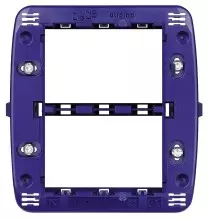 Supporto 6 moduli (3+3) Bticino Living International LN4726
