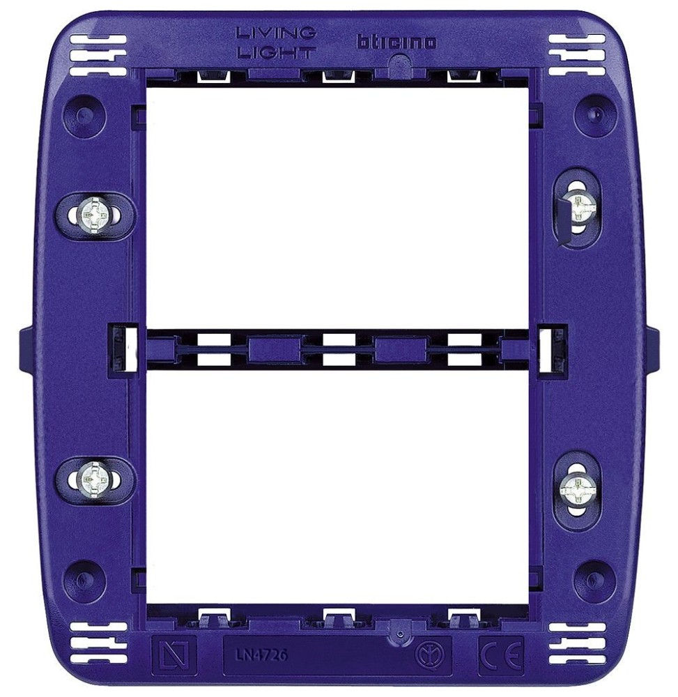 Supporto 6 moduli (3+3) Bticino Living International LN4726
