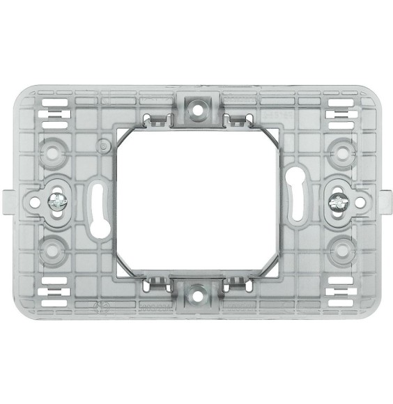 Supporto a due Posti centrali per serie Bticino Matix 503S/2A