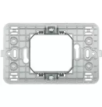 Supporto a due Posti centrali con griffe Bticino Matix 500S23A