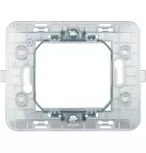 Supporto a due Postii con griffe Bticino Matix 500SM2A