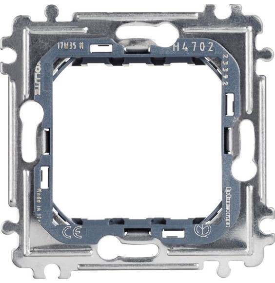 Supporto 2 posti per placche Bticino Axolute H4702