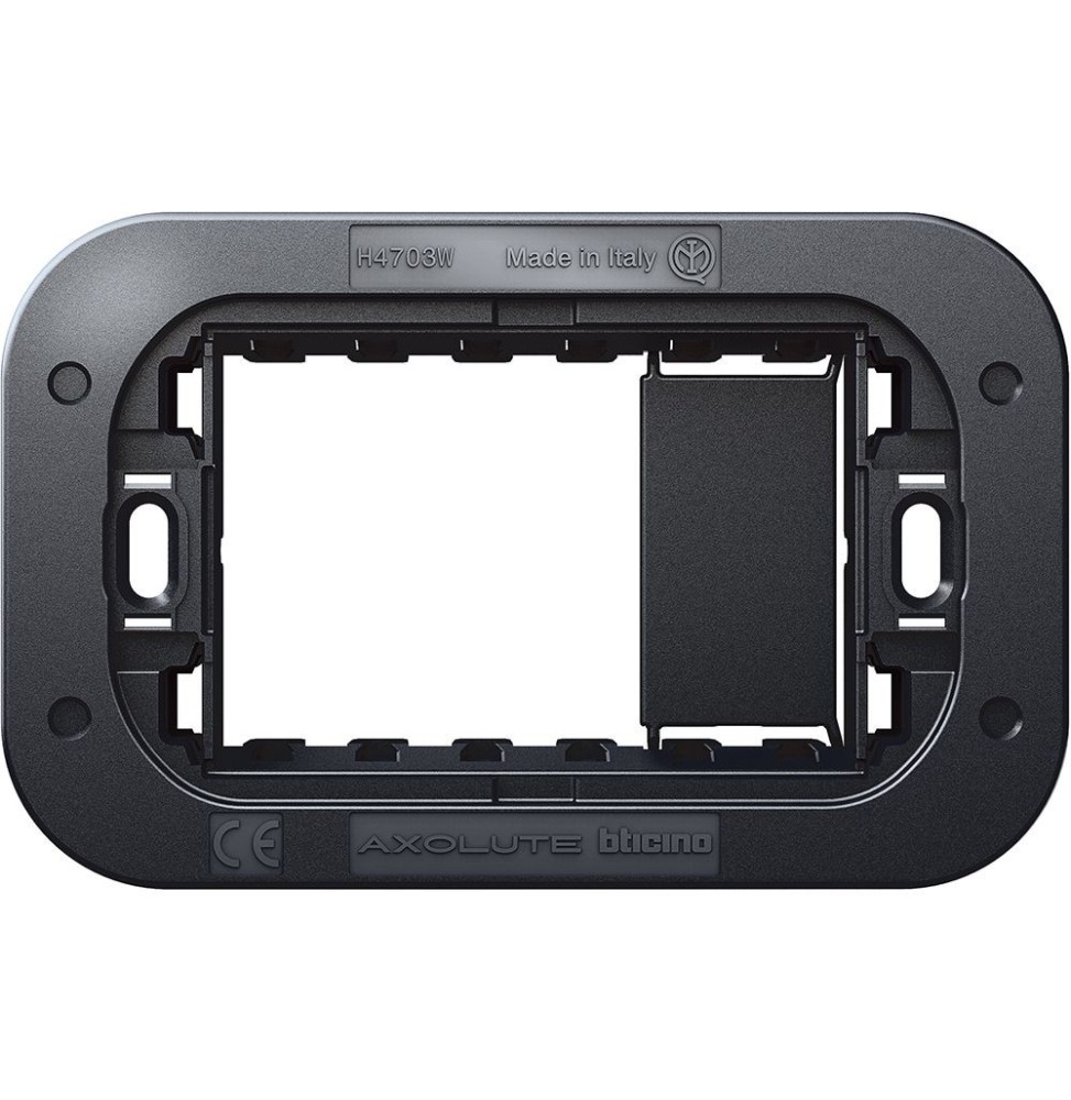Supporto 3 Moduli per placche Bticino Axolute Air H4703W