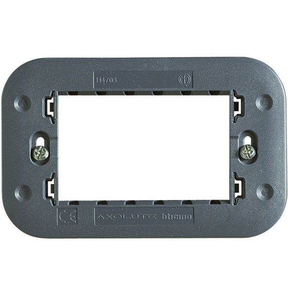 Supporto 3 Moduli per placche Bticino Axolute H4703