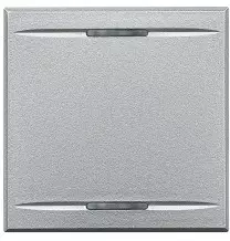 Copritasto Illuminabile per 2 Funzioni Bticino Axolute Chiara HC49112