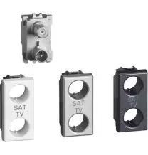 Presa TvSat Demiscelata per TV e Satellite Bticino Axolute H4214D