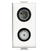 Presa Tv/Sat Demiscelata per TV e Satellite Bticino Matix AM5214D