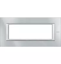 Placca in metallo Tech Bticino Axolute 6 Posti HA4806HC