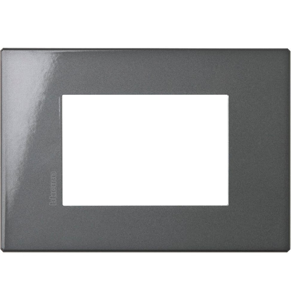 Placca Bticino Axolute Air 3 posti Antracite HW4803HS