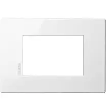 Placca Bticino Axolute Air 3 posti Bianca HW4803HD