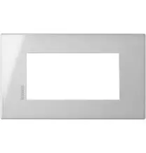 Placca Bticino Axolute Air 4 posti Tech HW4804HC