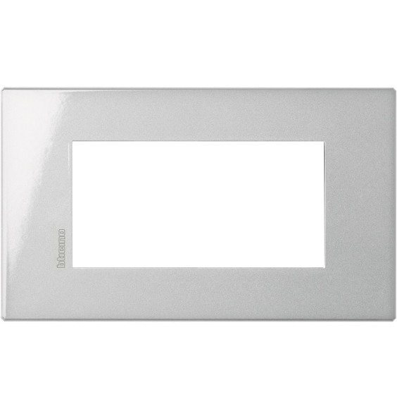 Placca Bticino Axolute Air 4 posti Tech HW4804HC