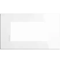 Placca Bticino Axolute Air 4 posti Bianca HW4804HD