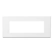 Placca Bticino Axolute Air 6 posti Bianco Opaco HW4806AW