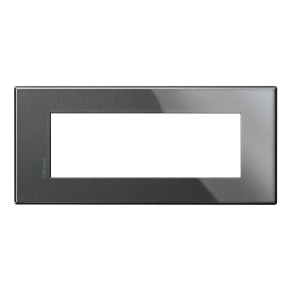 Placca Bticino Axolute Air 6 posti Antracite HW4806HS