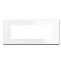 Placca Bticino Axolute Air 6 posti Bianca HW4806HD