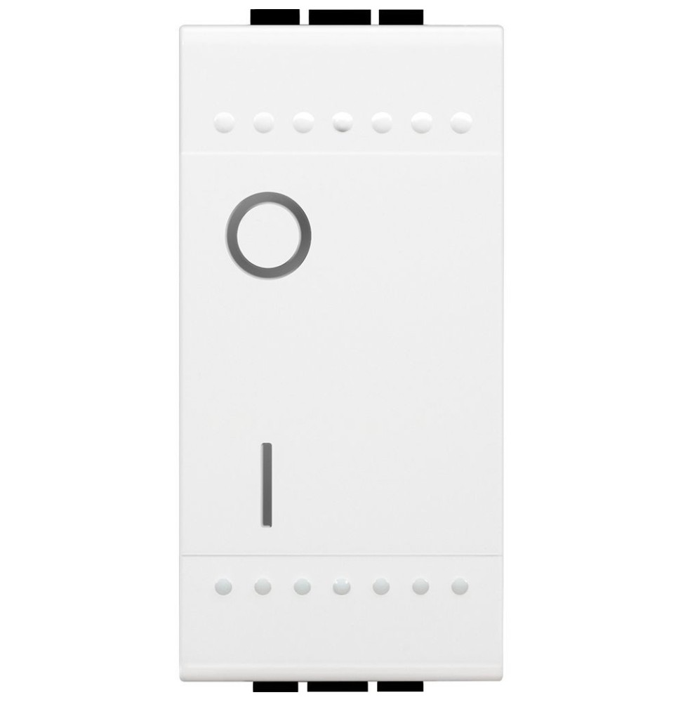 Interruttore Bipolare Illuminabile 16A Bticino Light N4002N