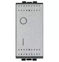 Interruttore Bipolare Illuminabile 16A Bticino Light Tech NT4002N