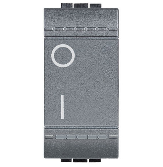 Interruttore Bipolare Illuminabile 16A Bticino Living International L4002N