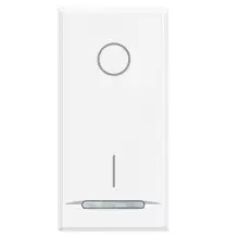 Interruttore Bipolare Illuminabile 16A Bticino Axolute Bianca HD4002