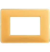 Placca 3 posti Bticino Matix Ambra AM4803CAB