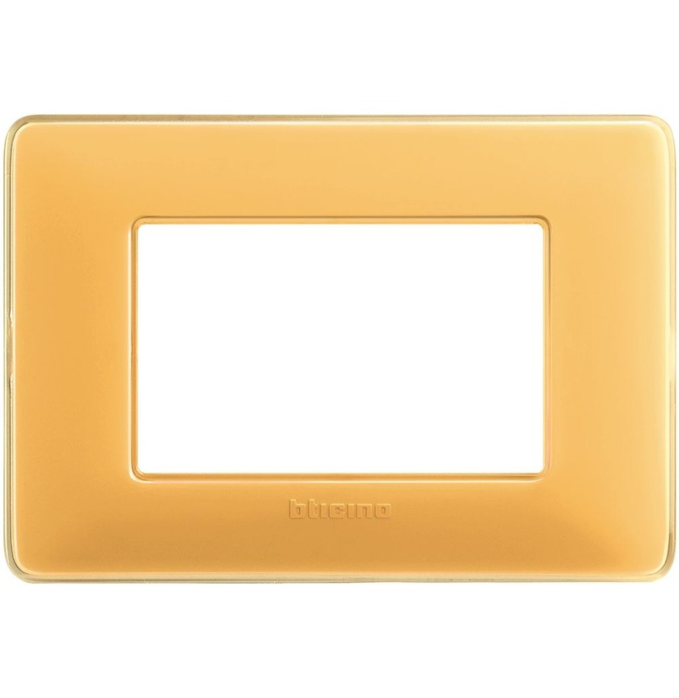Placca 3 posti Bticino Matix Ambra AM4803CAB
