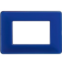 Placca 3 posti Bticino Matix Cobalto AM4803CBU