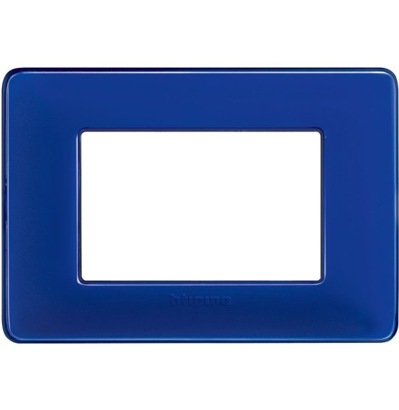 Placca 3 posti Bticino Matix Cobalto AM4803CBU