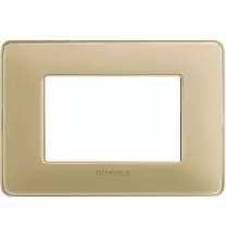Placca 3 posti Bticino Matix Avorio Reflex AM4803CAV