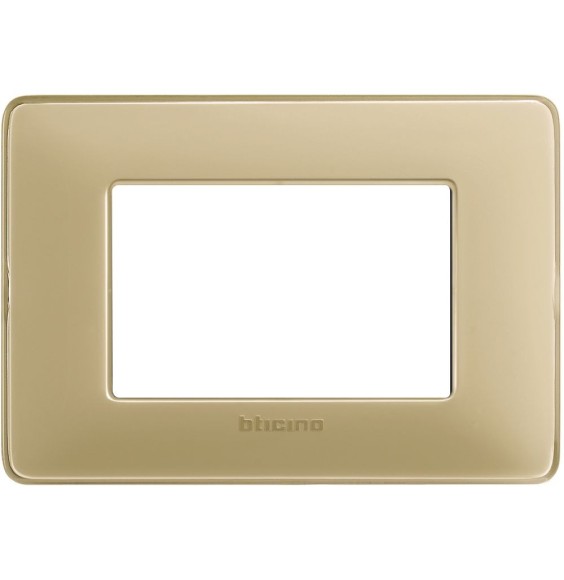 Placca 3 posti Bticino Matix Avorio Reflex AM4803CAV